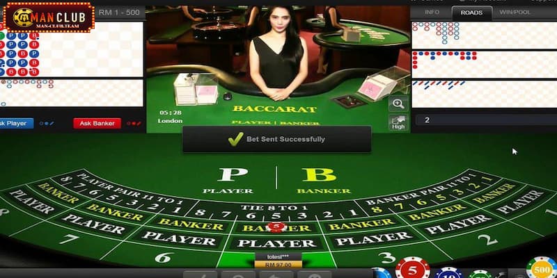 Quy định tính điểm số của từng lá trong game baccarat online