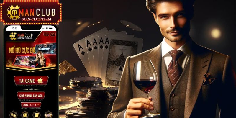 Bạn có thể tải ứng dụng Manclub để tiện dụng chơi game bất kỳ lúc nào